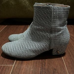 Girls Kurt Geiger London Mini Burlington Sparkle Ankle Booties